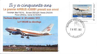 Enveloppe 50e anniversaire du 1er vol de l'A300